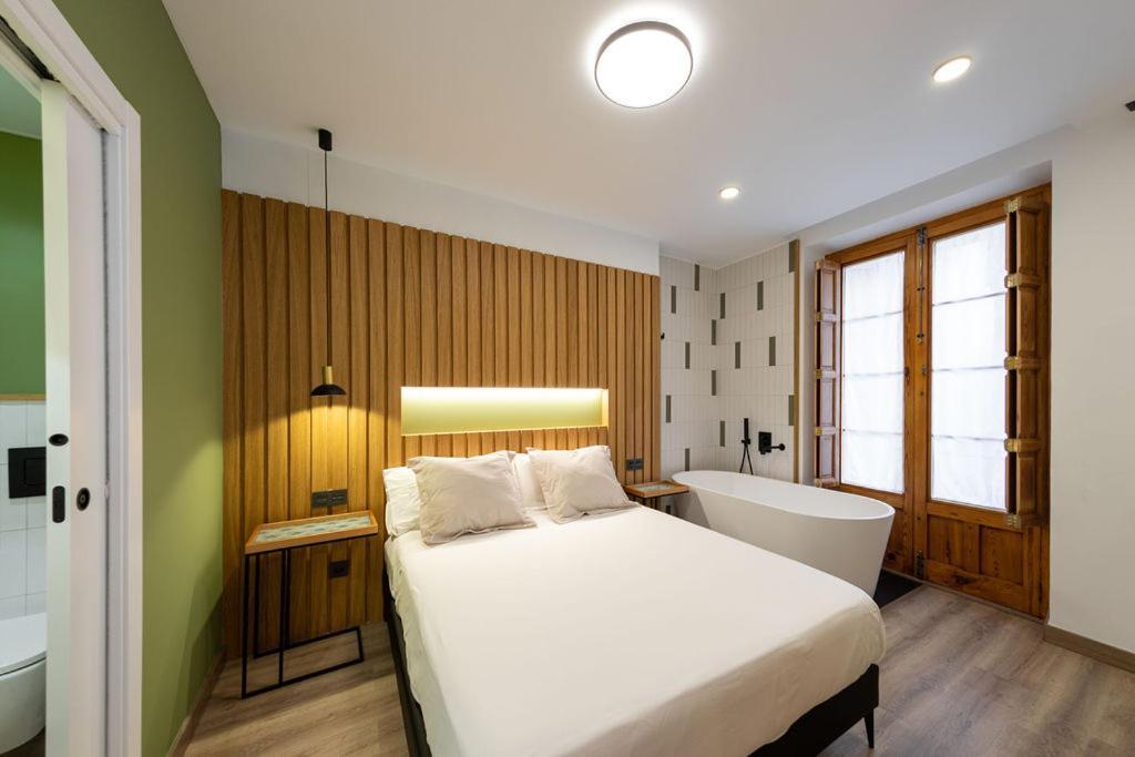 알코이 Precioso Loft Con Banera De Isla 아파트 외부 사진